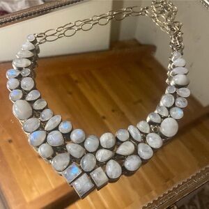 Rainbow Moonstone necklace